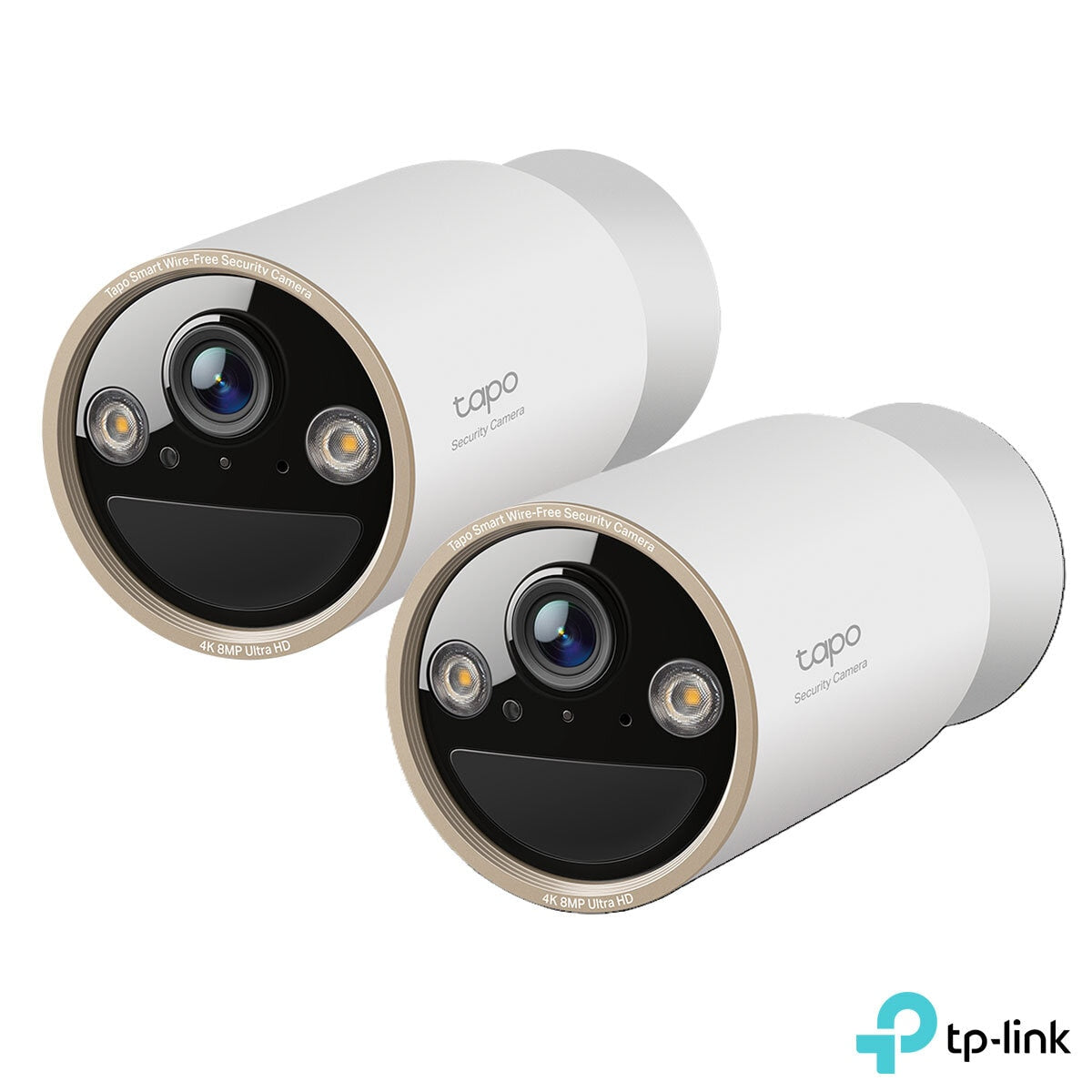 TP-Link Tapo C460 4K 8MP Battery Powered Outdoor Security Camera - 2 Pack