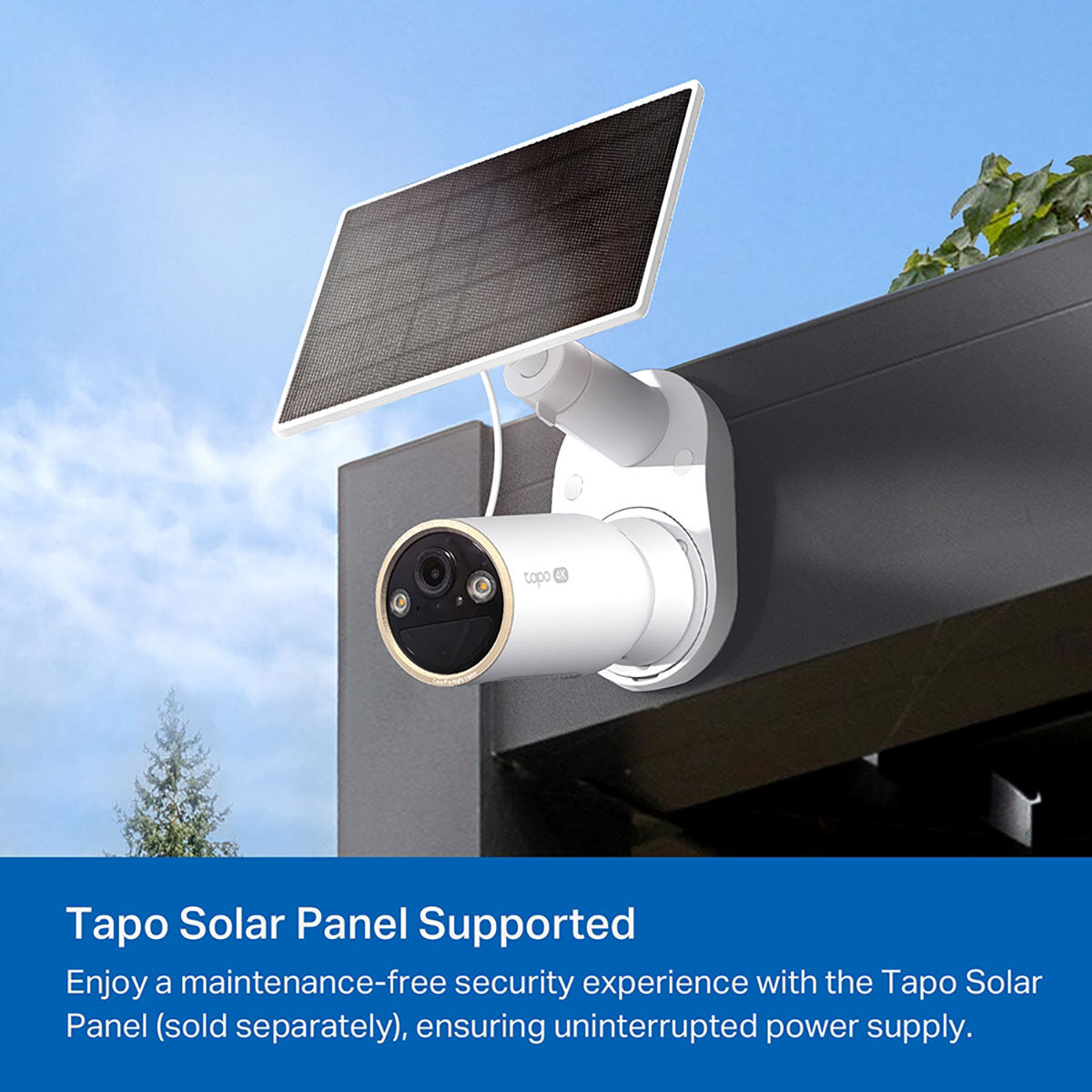 TP-Link Tapo C460 4K 8MP Battery Powered Outdoor Security Camera - 2 Pack