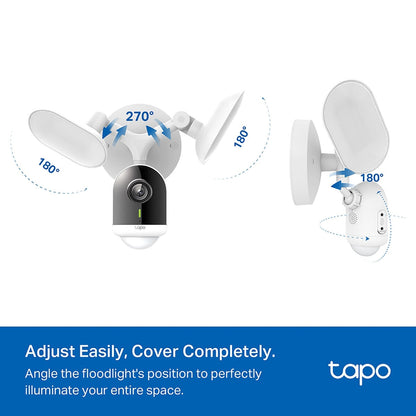 TP-Link Tapo C720 2K 4MP Smart Floodlight Security Camera - 2 Pack