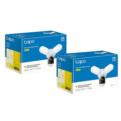 TP-Link Tapo C720 2K 4MP Smart Floodlight Security Camera - 2 Pack