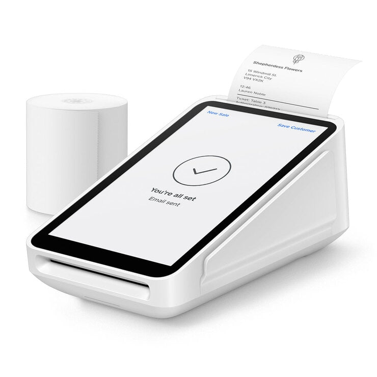 Square Terminal Card Reader Payment Machine & Receipt Printer