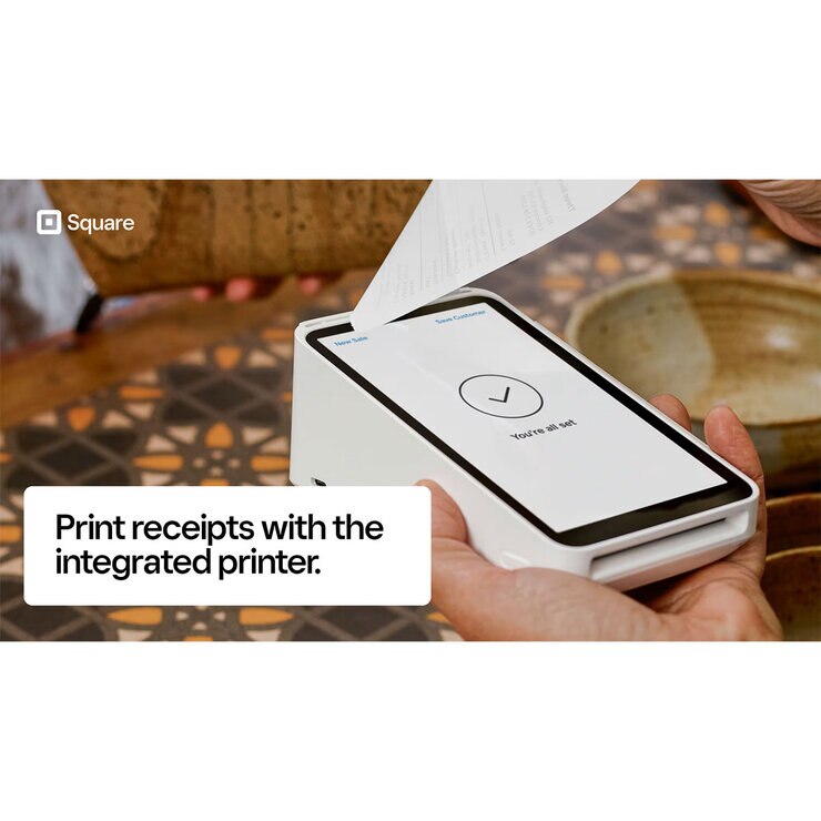 Square Terminal Card Reader Payment Machine & Receipt Printer