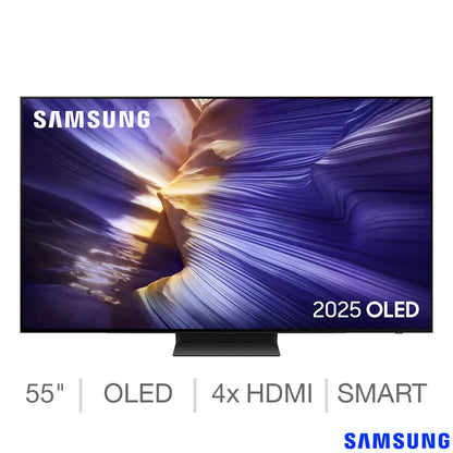 Samsung 55 Inch OLED 4K Ultra HD Smart TV, QE55S93FAEXXUU