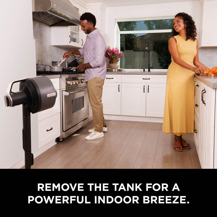 Shark FlexBreeze Pro Mist in Charcoal Grey, FA300UK