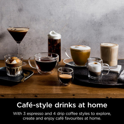 Ninja Luxe Cafe Premier Bean to Cup Coffee Machine, ES601UK