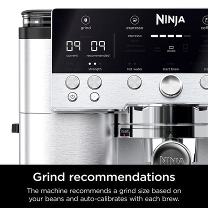 Ninja Luxe Cafe Premier Bean to Cup Coffee Machine, ES601UK