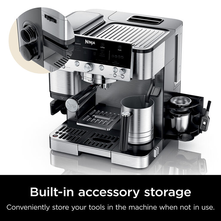Ninja Luxe Cafe Premier Bean to Cup Coffee Machine, ES601UK