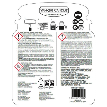 Yankee Candle Car Jar Ultimate Air Freshener Variety Pack of 5