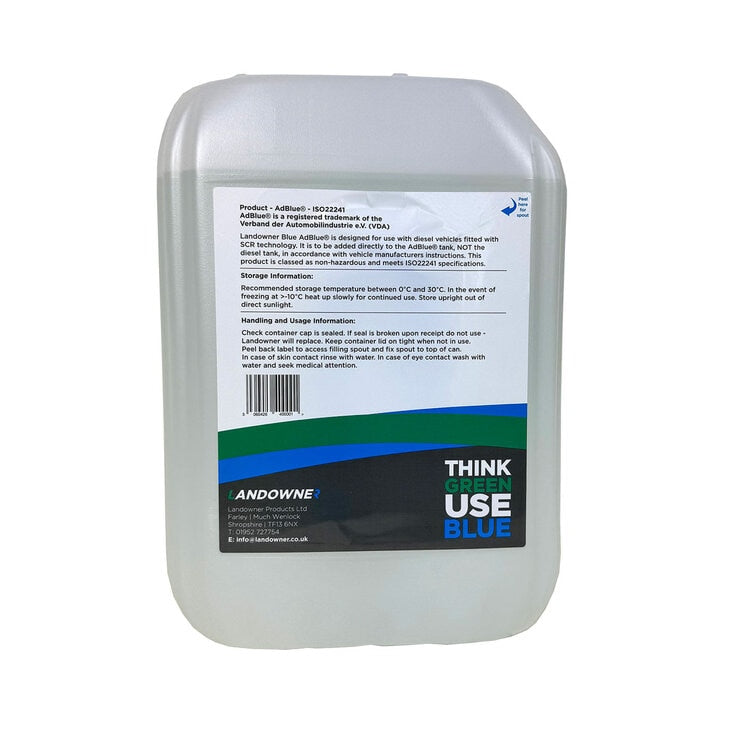 Landowner Blue AdBlue Pallet, 75 x 10L Cans (750 Litres)