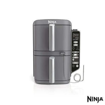 Ninja Double Stack 9.5L Air Fryer with Smart Cook System, SL451UK