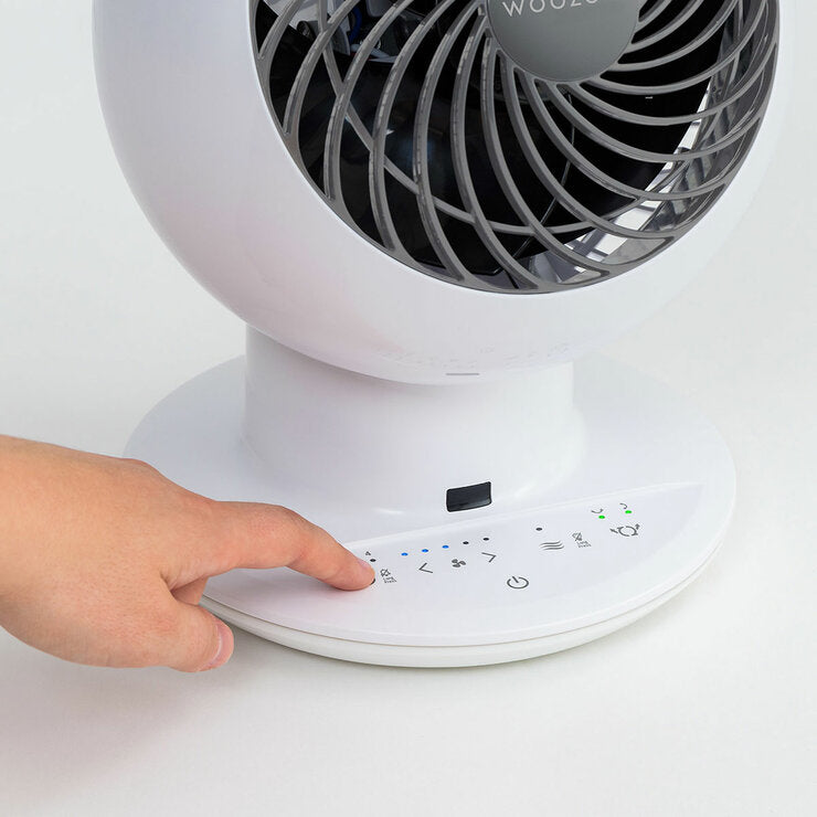 Iris Woozoo Air Circulator Fan With Remote, White