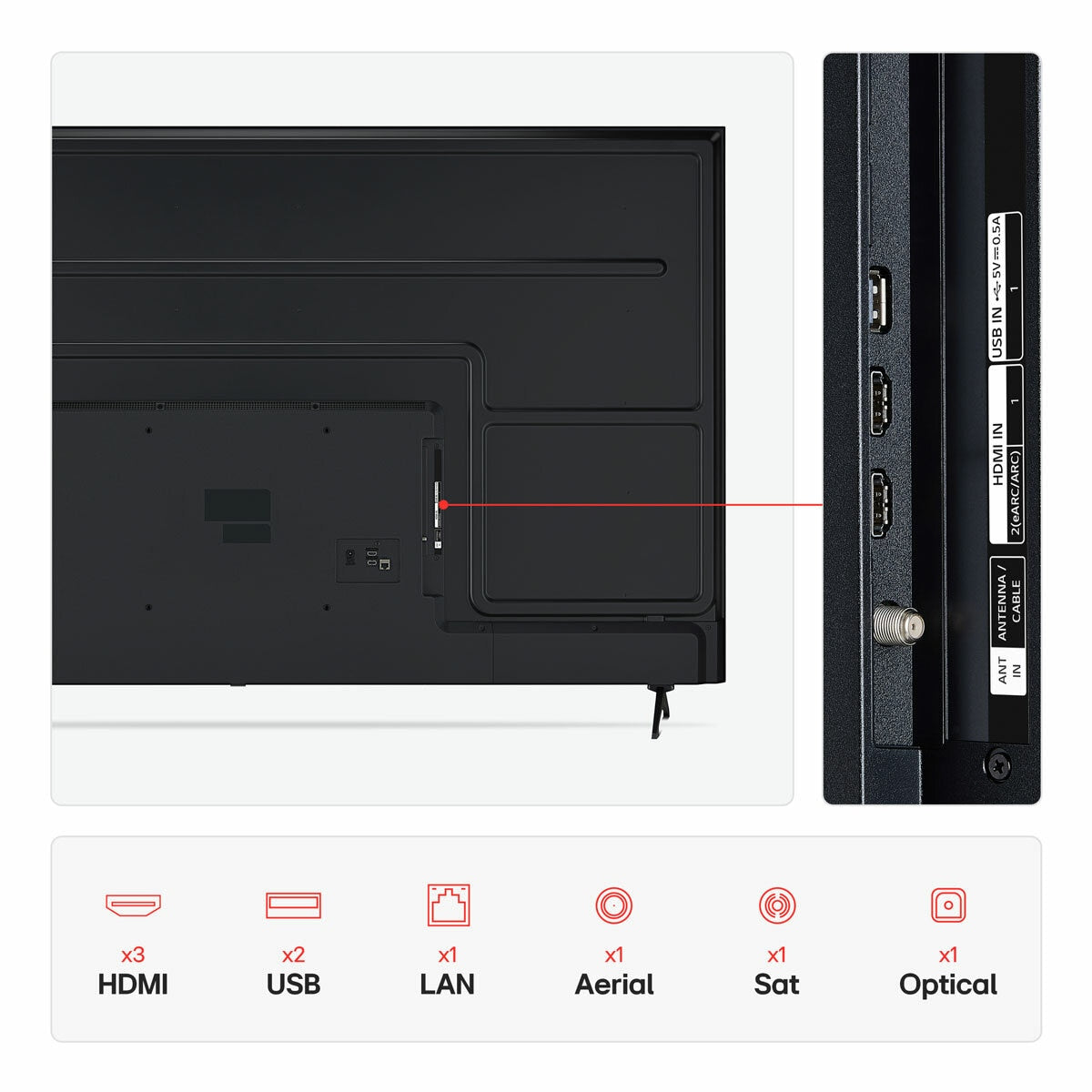 LG 75UA75006LA 75 Inch 4K Ultra HD Smart TV