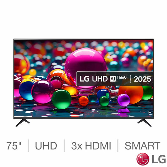 LG 75UA75006LA 75 Inch 4K Ultra HD Smart TV 5-Year Warranty