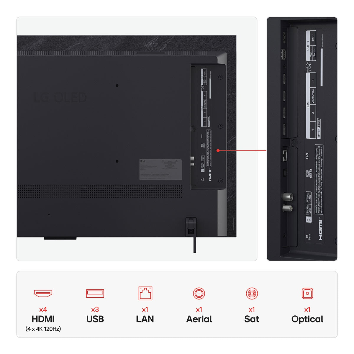 LG OLED42C55LA 42 Inch OLED 4K Ultra HD Smart TV