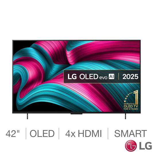LG OLED42C55LA 42 Inch OLED 4K Ultra HD Smart TV 5-Year Warranty