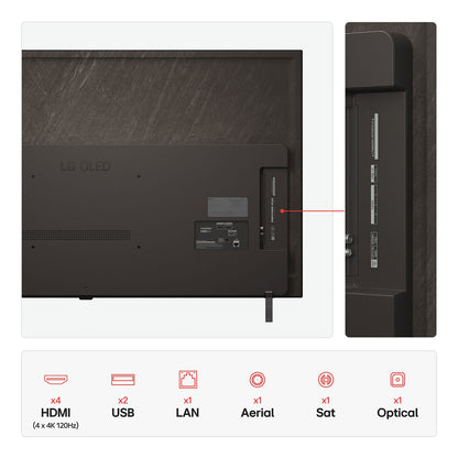 LG OLED55B56LA 55 Inch OLED 4K Ultra HD Smart TV