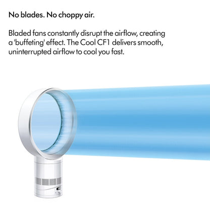 Dyson Cool CF1 Desk Fan - White/Silver