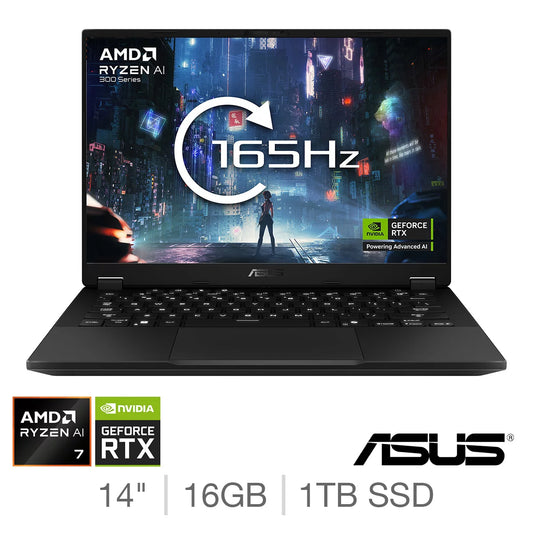 ASUS TUF A14 AMD Ryzen AI 7 16GB 1TB NVIDIA GeForce RTX5050 14Inch Gaming Laptop