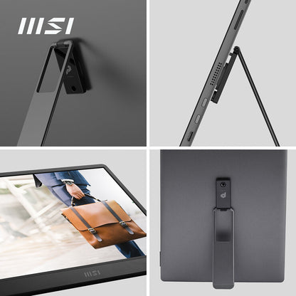 MSI MP161 E2U 15.6 Inch Full HD 60Hz IPS Portable Monitor, 9S6-3PB70H-042