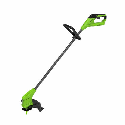 Greenworks 48V 36cm Cordless Lawn Mower & 24V 25cm Line Trimmer Bundle