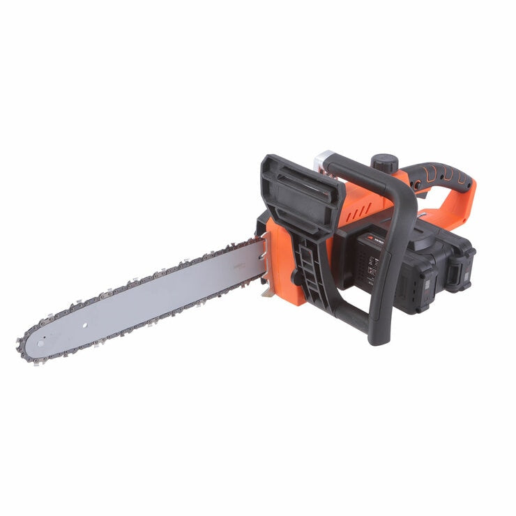 Yard Force 40V 35cm Chainsaw  2 x 4Ah 20V Batteries & Dual Charger