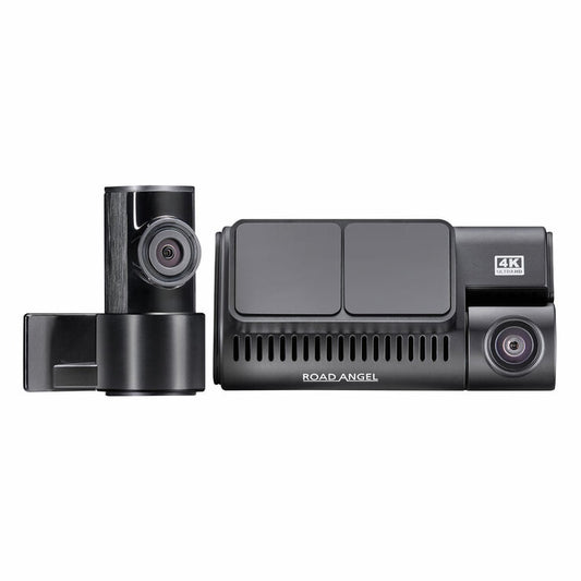 Road Angel Halo Ultima 4k Dual 64 GB Dash Cam