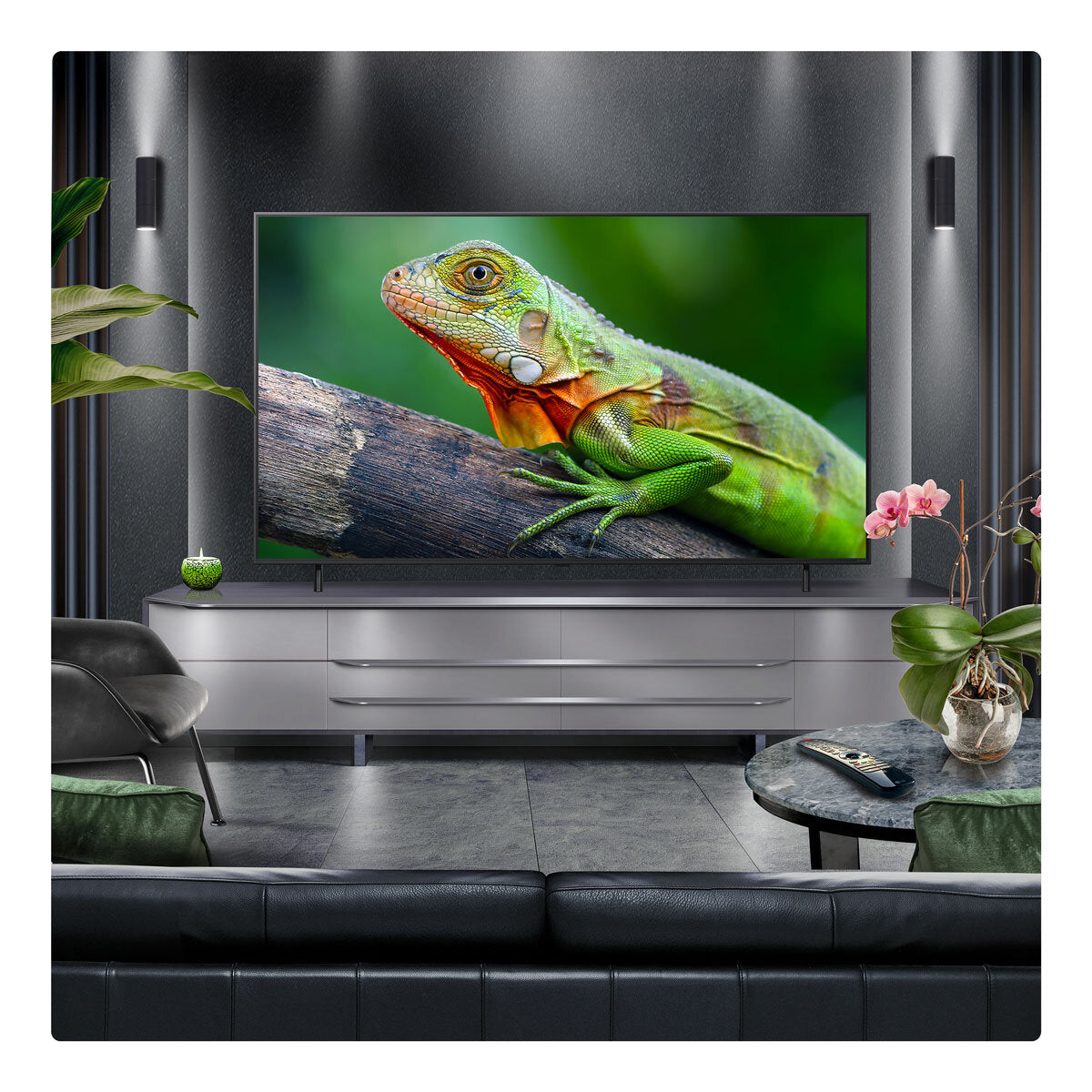 LG 75 Inch QNED 4K UHD Smart TV, AI Sound Pro, AI Processor, HDR10, 75QNED80A6A