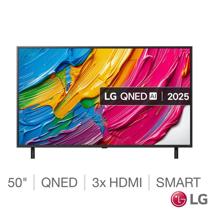 LG 50QNED80A6A 50 Inch QNED 4K Ultra HD Smart TV