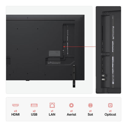 LG 50QNED80A6A 50 Inch QNED 4K Ultra HD Smart TV