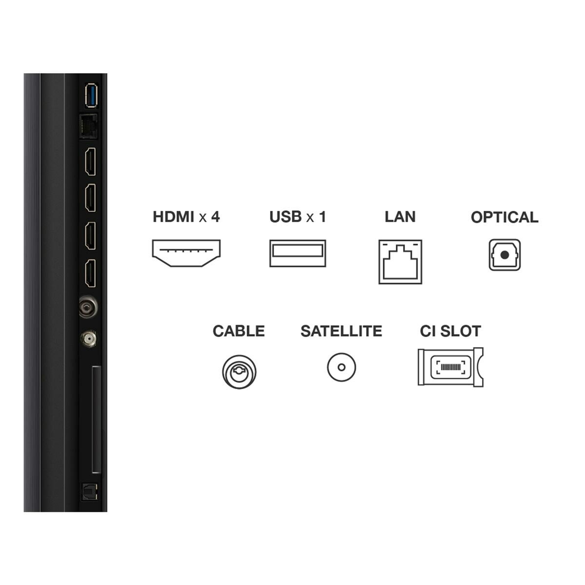 TCL 85C6K 85 Inch Mini LED Smart TV