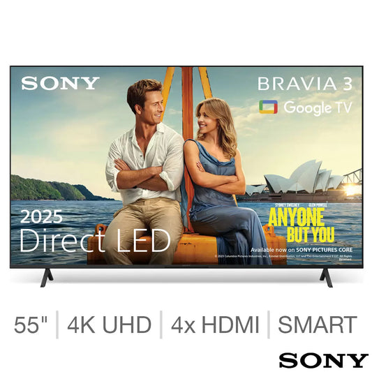 Sony Bravia 3 K55S38BP 55 inch 4K Ultras HD Smart TV 5-Year Warranty