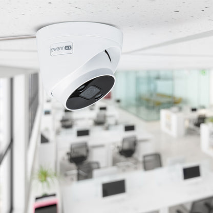 Swann 4K NVR 8 x Channel / 4 x NHD-ADVANXB Dome Cameras with 1TB HDD