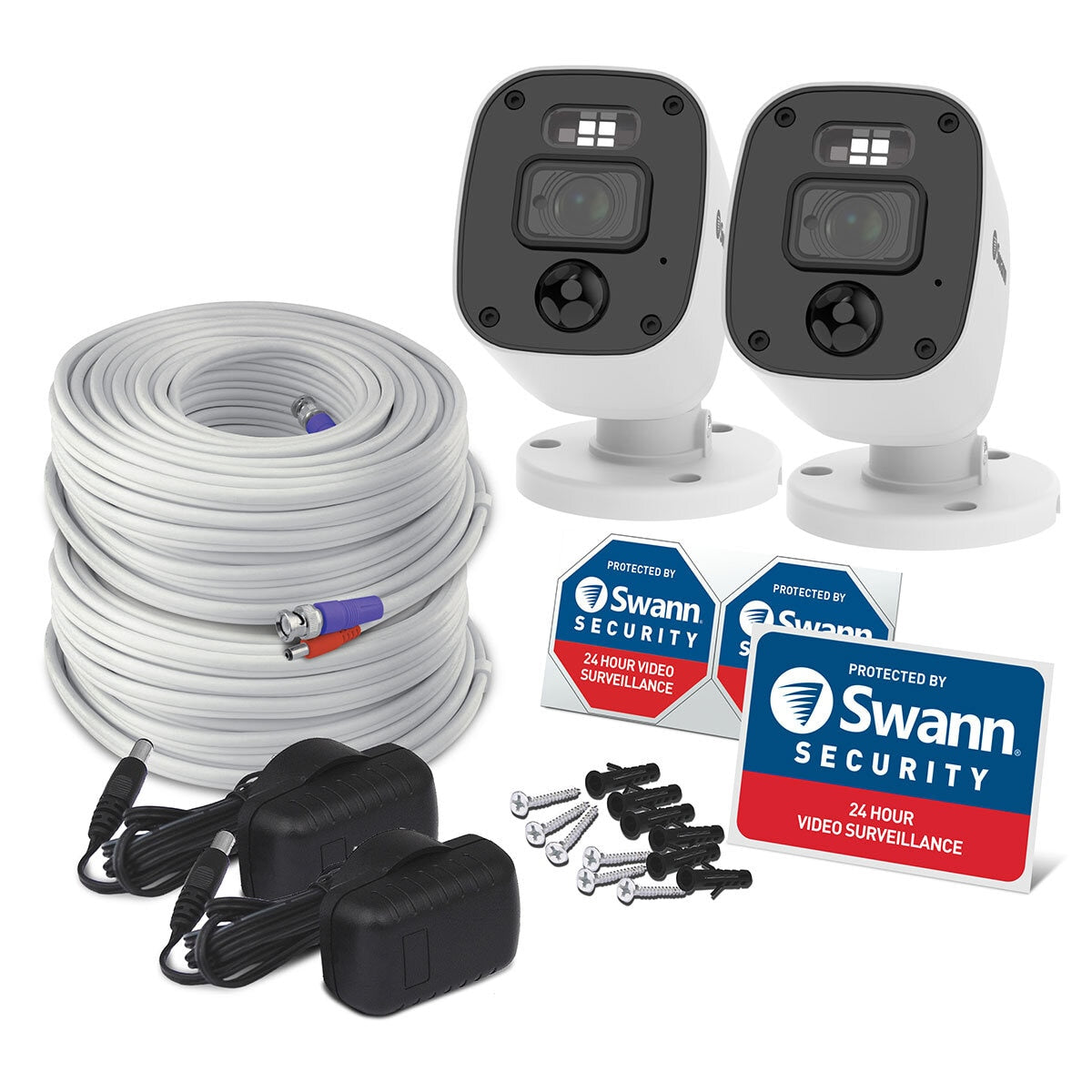 Swann 2 x 2K Bullet Add on Camera