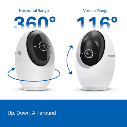TP-Link Tapo C260 4K Wi-fi PTZ Security Camera - 2 Pack