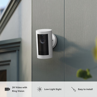 Ring Outdoor Cam 2 Pack With Additional Quick Release Battery
