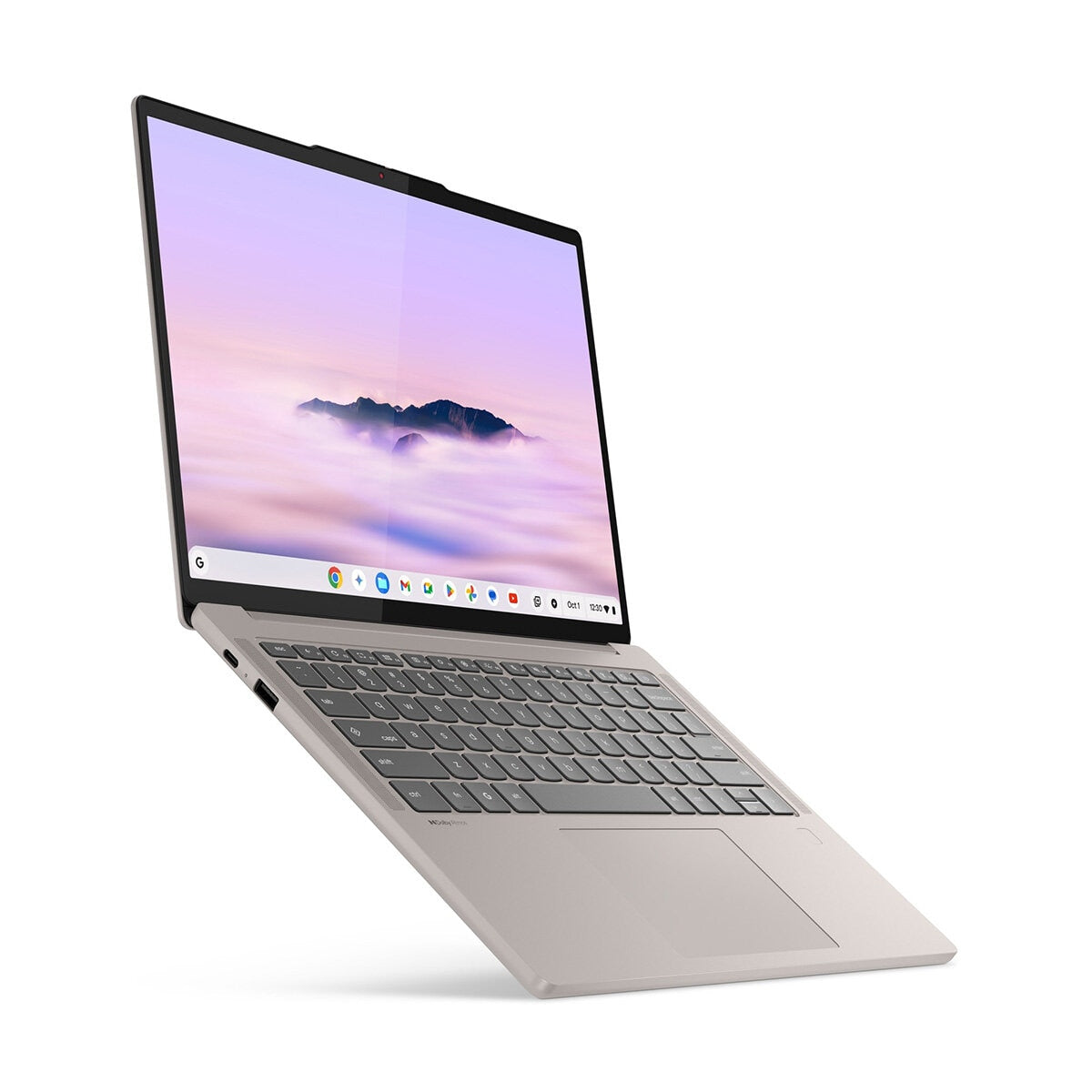 Lenovo Chromebook Plus Laptop, MediaTek Ultra, 16GB, 256GB, 14 Inch, 83MY0004UK