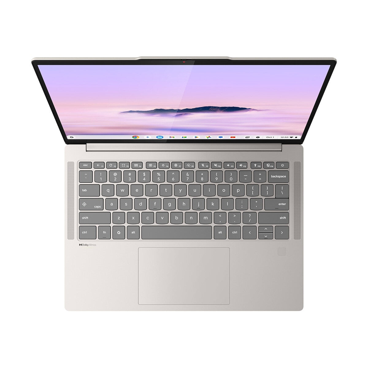 Lenovo Chromebook Plus Laptop, MediaTek Ultra, 16GB, 256GB, 14 Inch, 83MY0004UK