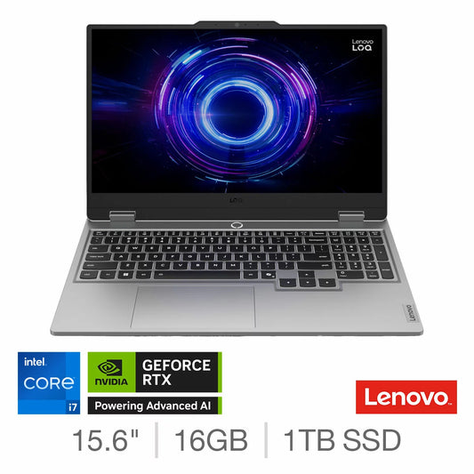 Lenovo LOQ Intel Core i7 16GB 1TB NVIDIA GeForce RTX 5060 15.6Inch Gaming Laptop