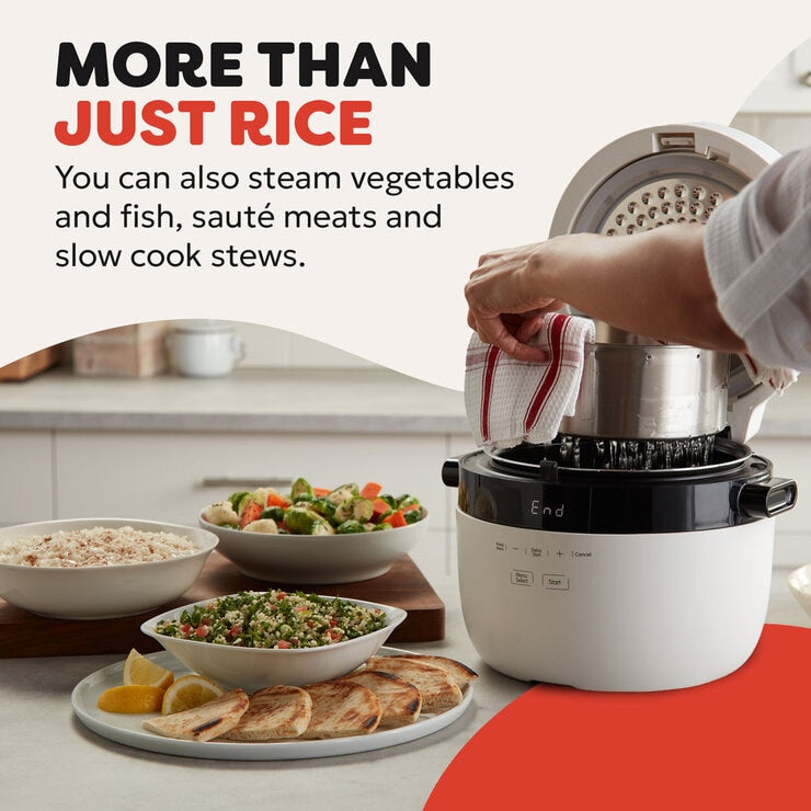 Instant Rice Cooker and Steamer 12-Cup / 2.8L