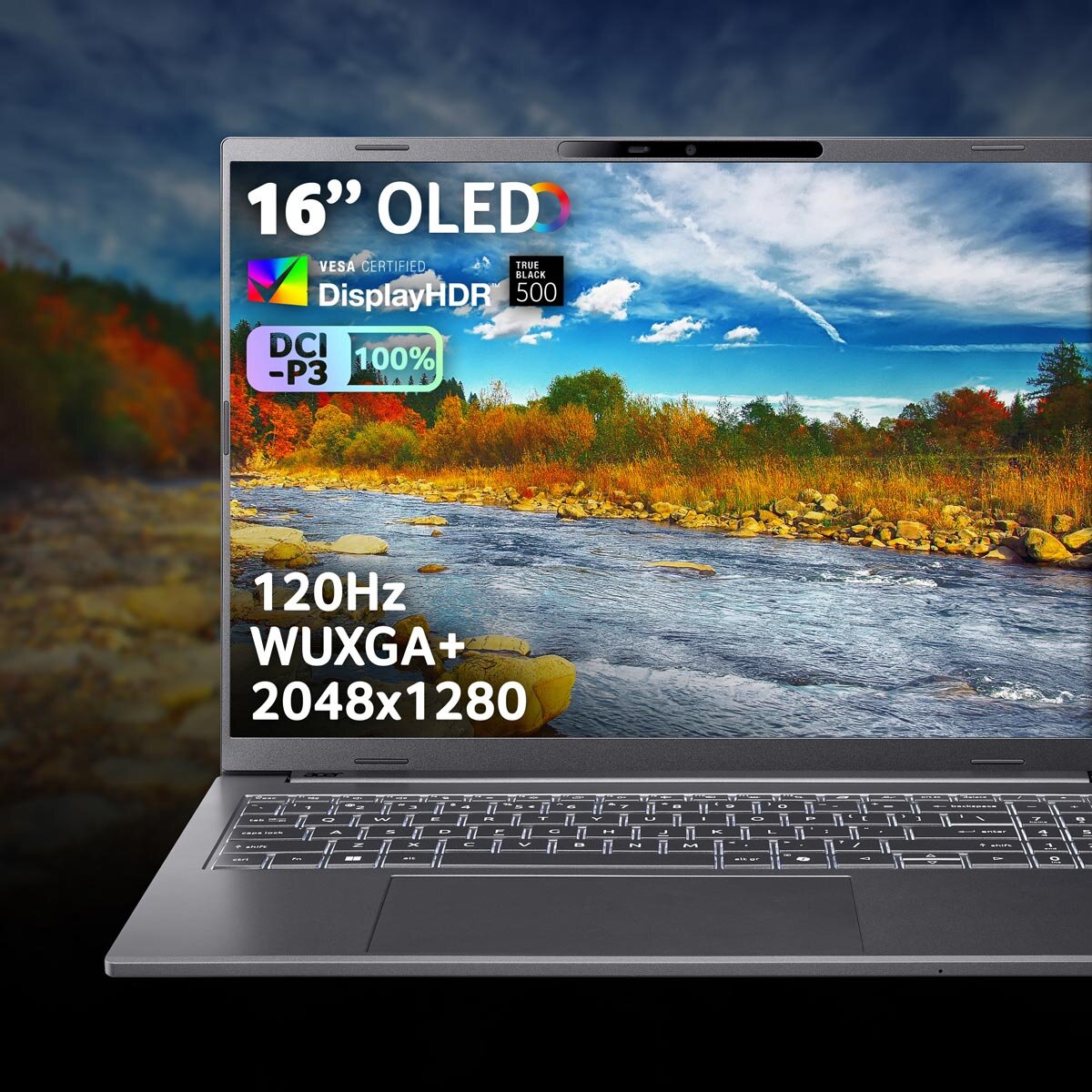 Acer Aspire 16 AI Laptop, 16 Inch Copilot+ PC AMD Ryzen AI 5, 16GB RAM 512GB SSD