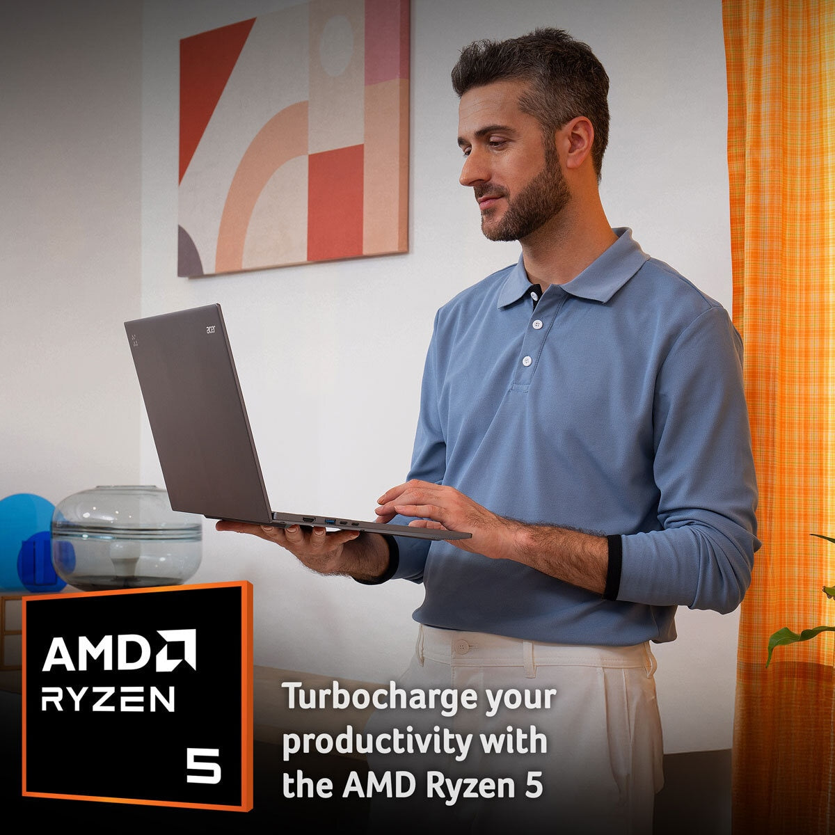 Acer Aspire 16 AI Laptop, 16 Inch Copilot+ PC AMD Ryzen AI 5, 16GB RAM 512GB SSD