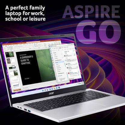 Acer Aspire Go 15 Laptop, Intel Core i7, 16GB RAM, 512GB SSD, 15.6 Inch Screen