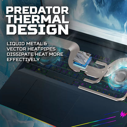 Acer Predator Helios 18 AI Gaming Laptop 18 Inch Core Ultra 9 64GB 1TB RTX 5090