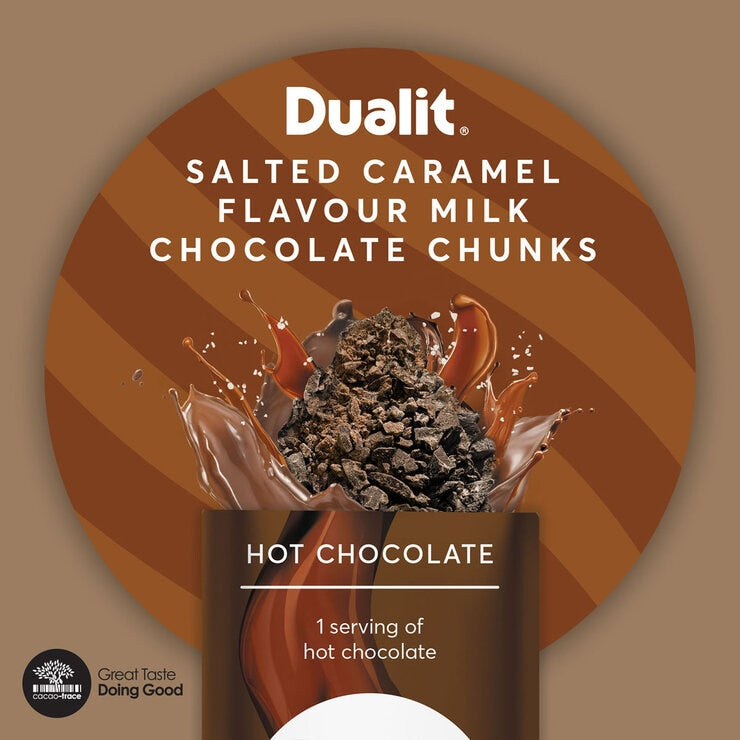 Dualit Milk Frother Max with 4x Single Serve Belgian Chocolate Sachets