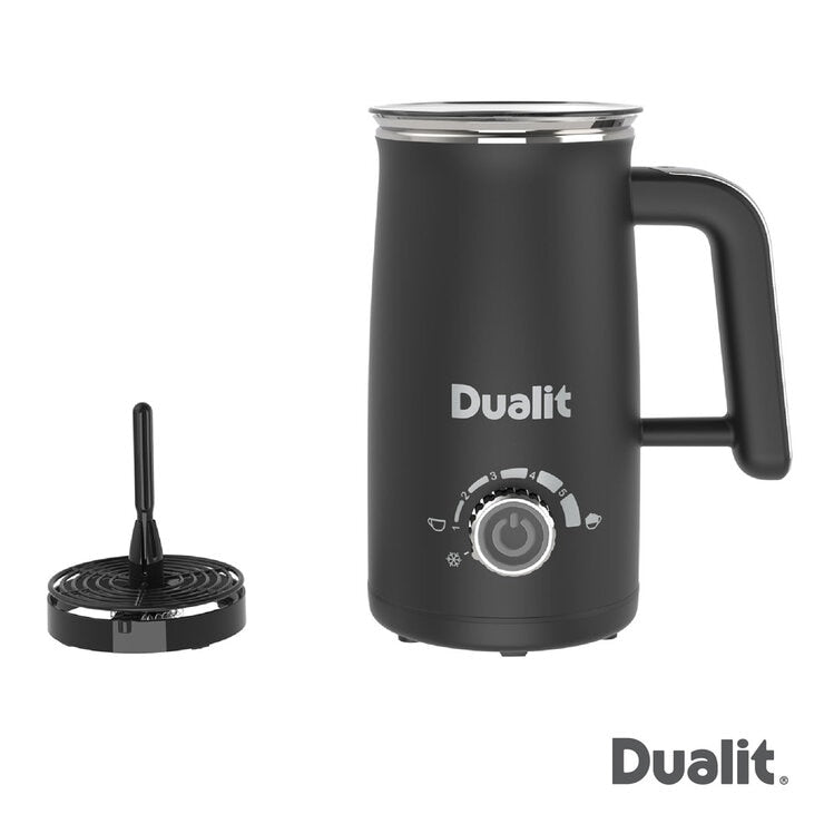 Dualit Milk Frother Max with 4x Single Serve Belgian Chocolate Sachets