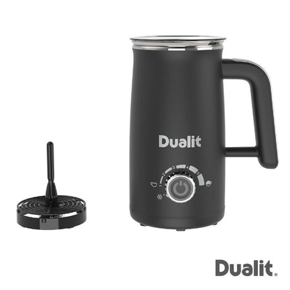 Dualit Milk Frother Max with 4x Single Serve Belgian Chocolate Sachets