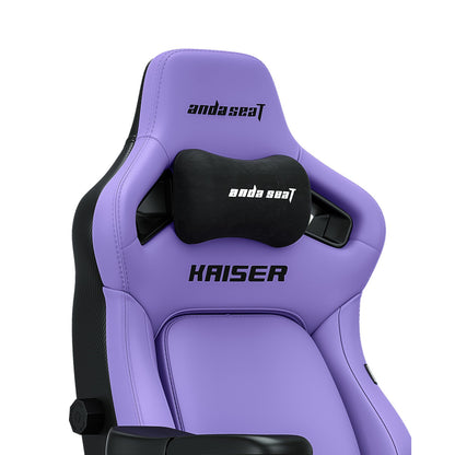 Anda Seat Kaiser 4 Gaming Chair 120 kg Premium Leather Purple