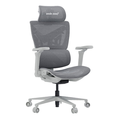 Anda Seat X-Air Pro Gaming Chair 120 kg Mesh Ash Grey