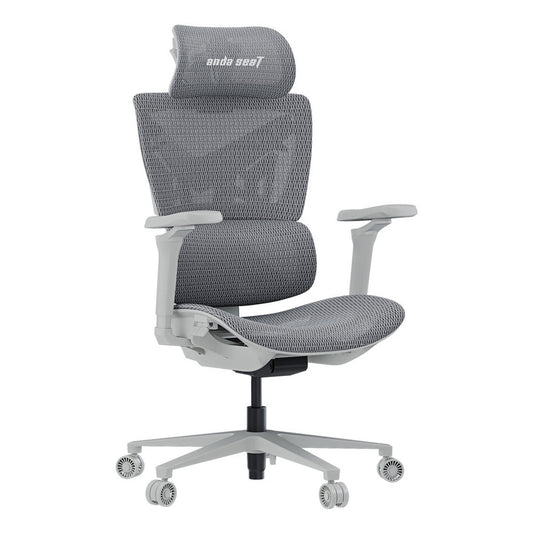 Anda Seat X-Air Pro Gaming Chair 120 kg Mesh Ash Grey