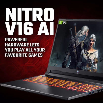 Acer Nitro V16 AI Gaming Laptop 16 Inch AMD Ryzen 7 16GB 512GB GeForce RTX 5060